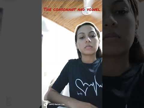 the consonant and vowel PAULA ANDREA CERVERA JABLEA