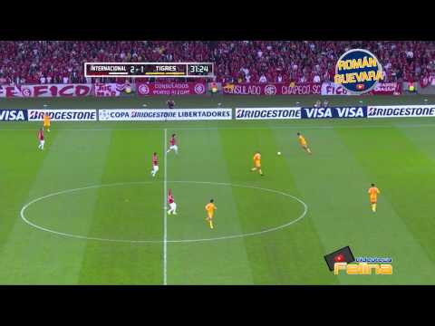 Internacional 2-1 Tigres Semifinal Ida Copa Libertadores 2015 HD