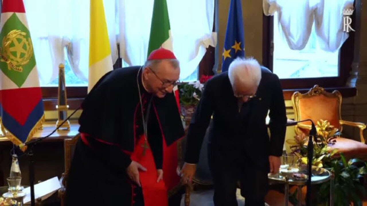 Il Presidente Mattarella allAmbasciata della Santa Sede a Roma per i 97 anni dei Patti Lateranensi