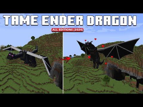 How to Tame Ender Dragon in Minecraft (100% WORKING!)