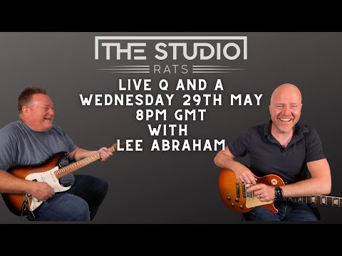 The Studio Rats Live Q and A With Lee Abraham