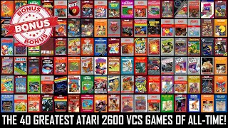 The 40 Greatest Atari 2600 VCS Games of All Time - Member Exclusive