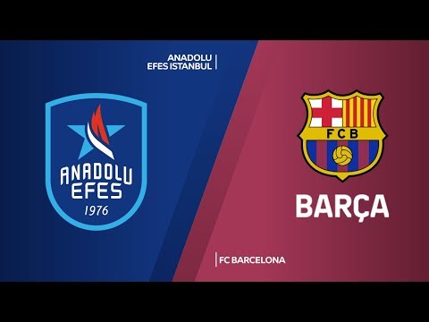 Anadolu Efes Istanbul - FC Barcelona Highlights | Turkish Airlines EuroLeague,  Round 1