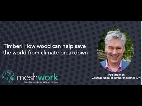 Timber! How wood can help save the world from climate breakdown with Paul Brannen