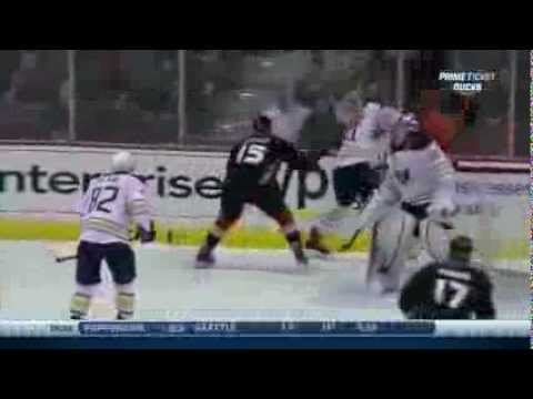 Getzlaf nets hat trick @ Sabres