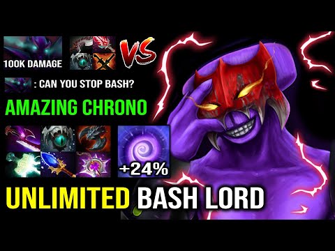 EVEN Spectre Late Game No Match For this BASH LORD Void | Amazing Chronosphere 7.30c Dota 2