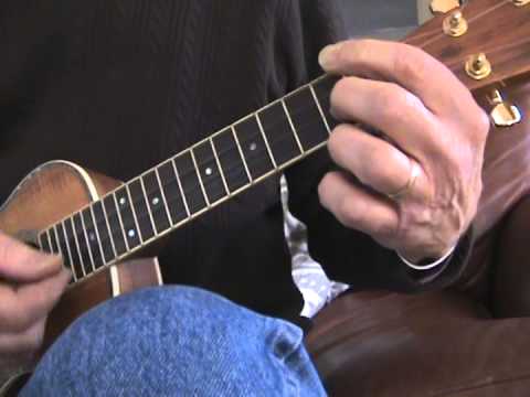 Easy ukulele blues in A (Tutorial)