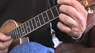 Easy ukulele blues in A (Tutorial)