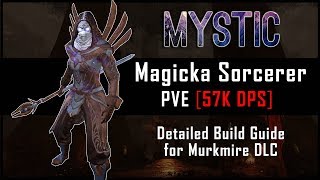 Magicka Sorcerer Build [57k DPS] - Murkmire DLC