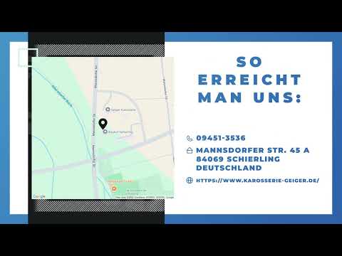 Geiger Karosserie YouTube-Vdeominiatur 16