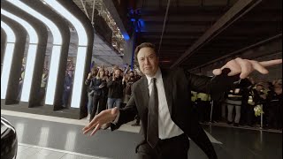 Elon Musk Drone Dance Behind the Scenes at Teslas 