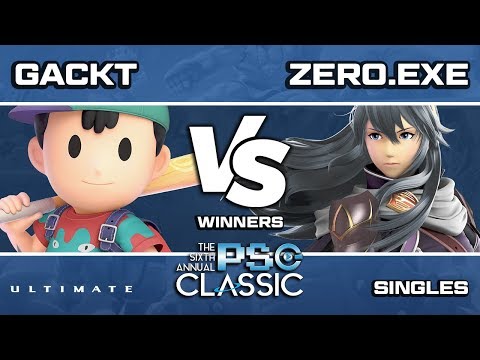 PSG Classic 2019 - Gackt(Ness) vs Zero.Exe(Lucina) Ultimate Singles