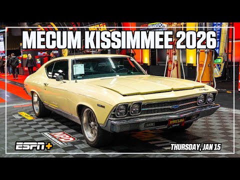 Mecum Kissimmee 2026 Full Broadcast: Thursday, Jan. 15