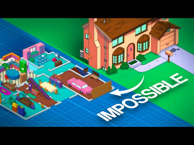 Simpsons Building Access Exploring the Inconsistencies of the Simpsons House Layout | Magica