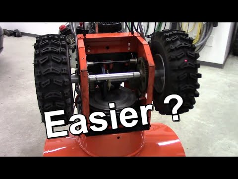 Snow Blower Auger Belt Replacement - The Easy (ier) Way?