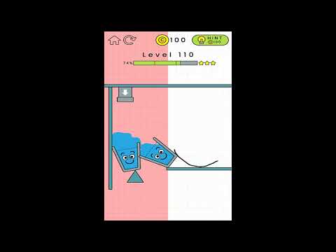 Happy Glass Level 110. 3 Stars Walkthrough