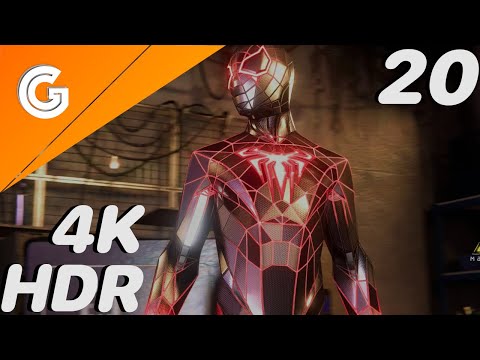 Spiderman Miles Morales PS5 Gameplay Walkthrough Part 20 | 4K HDR | No Commentary(Full game)