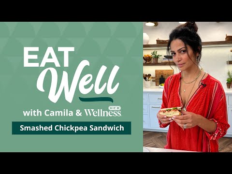 Eat Well with Camila & H-E-B Wellness: Smashed Chickpea Sandwich