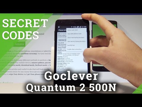 Secret Codes Goclever Quantum 2 500N - Hidden Mode / Tricks / Advanced Settings