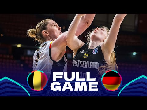 Belgium v Germany | Full Basketball Game | FIBA Women's EuroBasket 2025 | Quarter-Finals