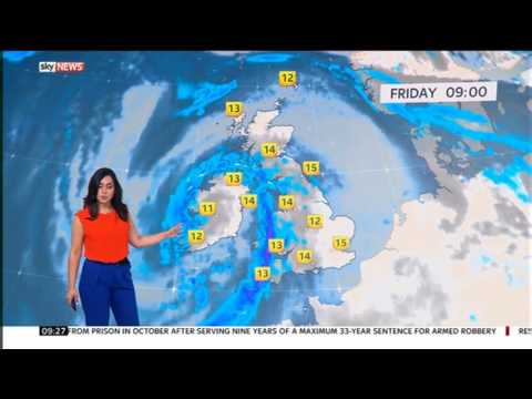 Nazaneen Ghaffar Sky News Weather 2017 07 21