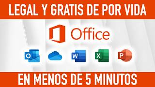 Cómo INSTALAR Microsoft Office GRATIS y LEGAL para siempre en 2025 (Word, Excel, PowerPoint)