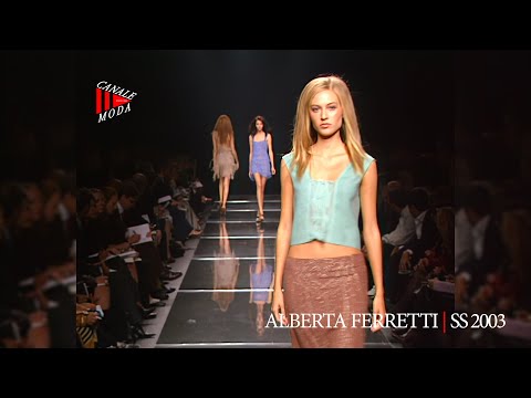 ALBERTA FERRETTI Spring Summer 2003 Milano - Canale Moda