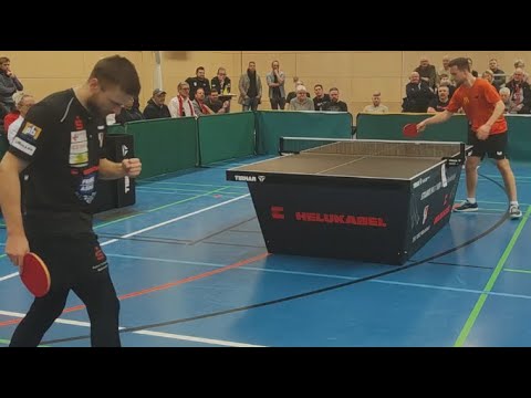 😯Super Abwehr mit einer BRUTALEN Vorhand | J.Folwarski(2379TTR) : M.Bankosz(2269TTR)