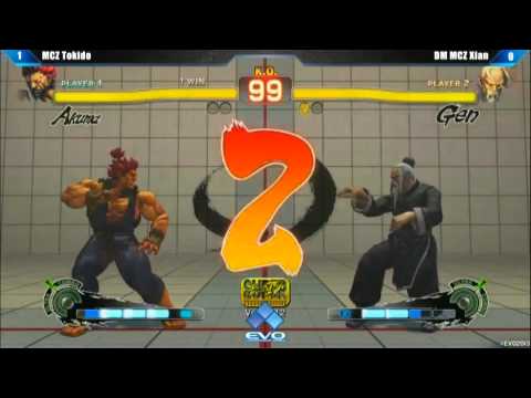 EVO 2013 Super Street Fighter 4 - Winner's Final - MCZ Tokido VS DM MCZ Xian