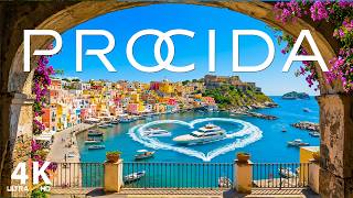 Procida, Italy 4K 🇮🇹 Pastel Harbor, Turquoise Waters & Hidden Italian Paradise