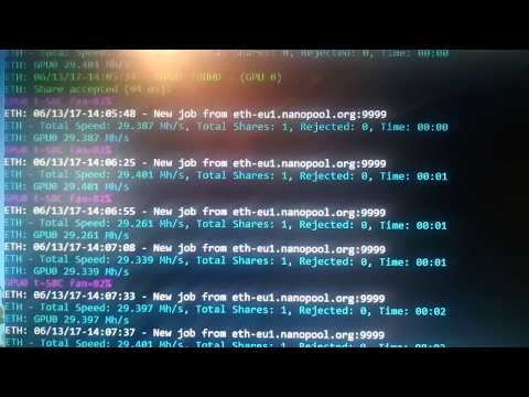 Sapprire R9 290X Vapor-X ETH mining performance