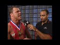 Kurt Angle Gets Mad At The Stone Cold Steve Austin What Chant Part 2 This Word Is Ruining My Life