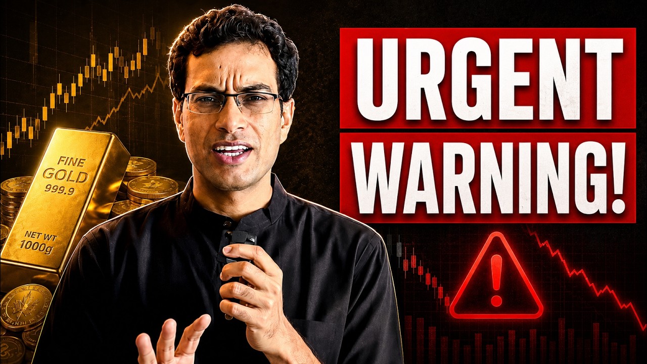 Why is Trump Crashing Gold? {Real Reason) | Akshat Shrivastava