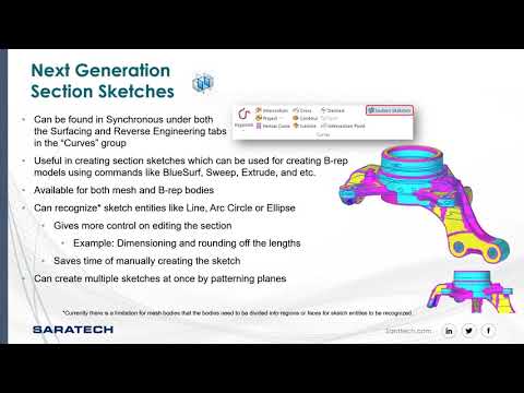 Solid Edge 2020: Next Generation Sketches