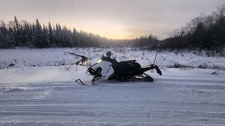 Old Forge, NY Snowmobiling Trail Conditions 12/14/2024