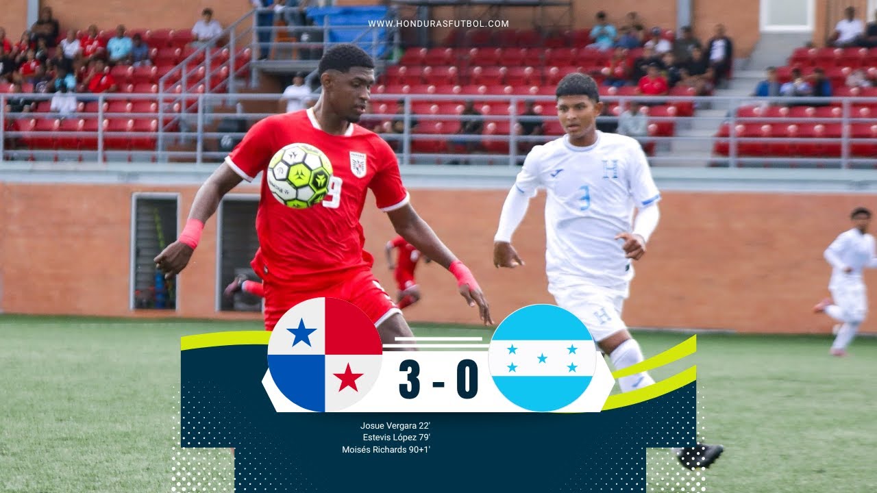 🔥🇵🇦 ¡Panamá goleó Honduras en el Sub-19! 🇭🇳⚡️