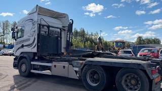 Scania R580 hook lift truck | Image 4 - Autoline