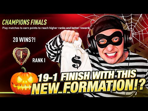 FINISHED RANK 1 WITH THIS NEW INSANE FORMATION?! FUT CHAMPIONS FINALS HIGHLIGHTS!