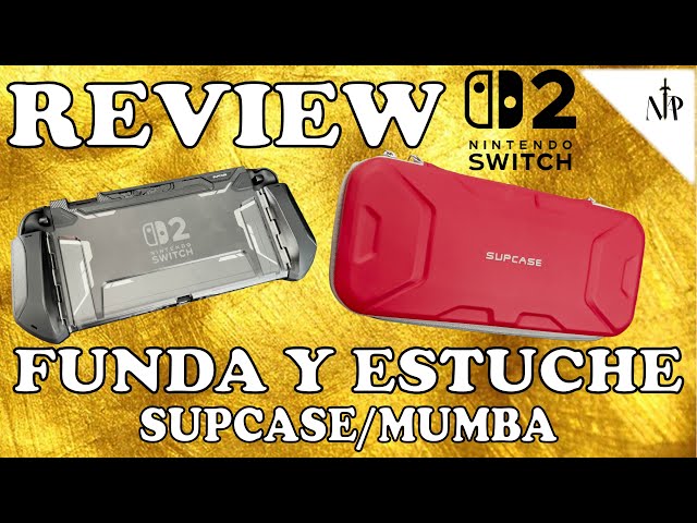 Vídeo relacionado con mumba Funda para Nintendo Switch, Funda Protectora Robusta híbrida de TPU con Mango [Serie Blade] Compatible con Consola Nintendo Switch y Controlador Joy-con (Negro), Black