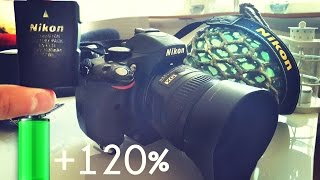 How To Increase Battery Life for 0$ | NIKON DSLR Update FIRMWARE