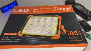 Review Lampu Emergency Outdoor 288 LED 800W + Solar Charging Light Merk INTELIGHT