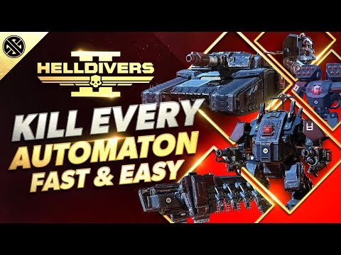 Helldivers 2 - Ultimate Automaton Guide | Weaknesses, Tips & Rankings