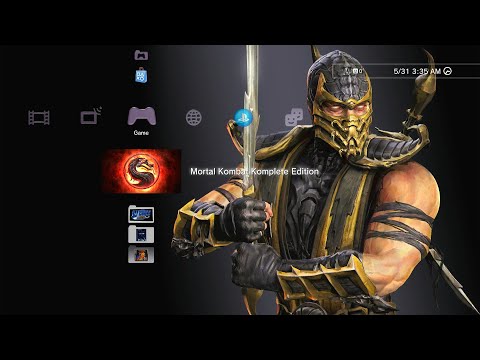 Mortal Kombat Komplete Edition - PS3 Background Theme, Home Screen Music