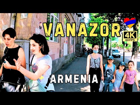 Vanazor Armenia 🇦🇲 Tracing the Footsteps of Armenian Dynasties - Armenia Walking Tour [Armenia 4K]