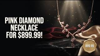 Download lagu Lab Grown Pink Diamond Vines Necklace 18K Vermeil RG 1.00 ctw mp3