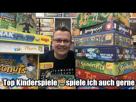 Top Kinderspiele bzw. Familienspiele die auch Erwachsene gerne spielen