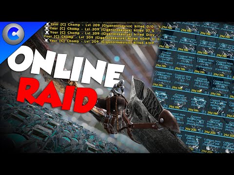 ONLINE RAIDING TOXIC RIVALS - ARK Survival Evolved