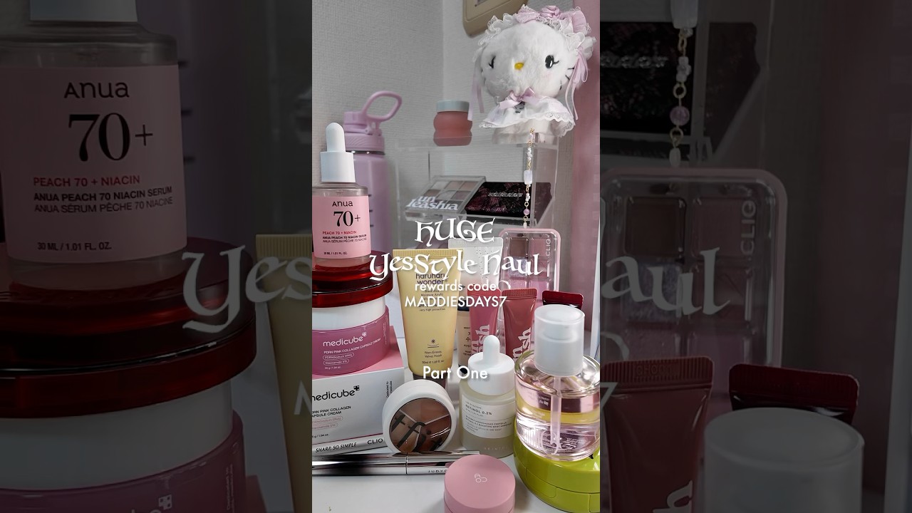 HUGE YesStyle Skincare + Makeup Haul pt.1 #yesstyleinfluencers #yesstylehaul
