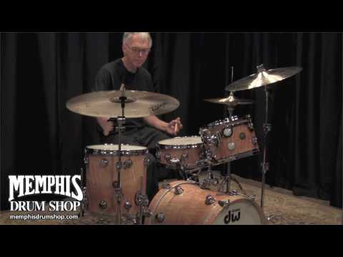 DW Jazz Series Drum Kit - Natural Quirley Maple Exotic