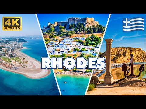 RHODES Island - Greece 🇬🇷 | Best Beaches & Attractions! 🌟🏖️ | Travel Guide [4K UHD]